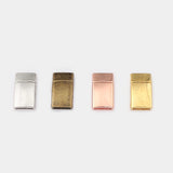 2Pcs Magnetic Clasp for 10x2mm Leather Cord DIY Jewelry Making