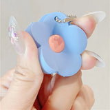 2Pcs Flower Cartoon Key Cover Cap Soft Key Accessories