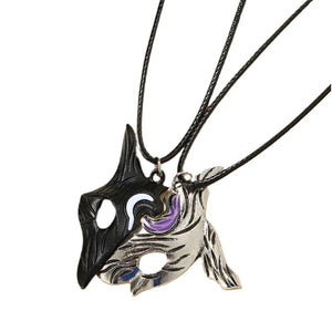 2Pcs Friendship Kindred Eternal Pendant Necklace