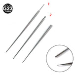 2Pcs G23 Titanium Piercing Guide Needle Tool