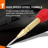 2Pcs HSS Center Punch Stator Punching Automatic Center Pin Punch