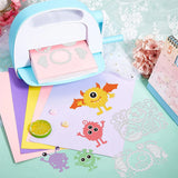 2Pcs Halloween Monsters Metal Cutting Dies for DIY Scrapbook Album Envelope