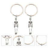 2Pcs Halloween Key Chains Key Pendants Bag Pendants Gift Supplies