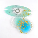 2Pcs Wine Glass Holder Resin Mold Kit Craft Tool