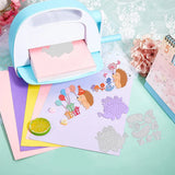 2Pcs Hedgehogs Metal Cutting Dies for Scrapbook Cards Making