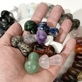 Natural Stone Mushroom Beads for Jewelry Making