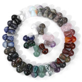 Natural Stone Mushroom Beads for Jewelry Making