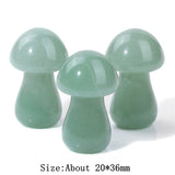 Natural Stone Mushroom Beads for Jewelry Making