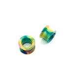 2Pcs Soft Silicone Ear Gauges Flesh Tunnel Ear Plugs 6-20