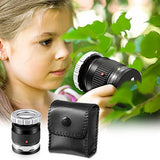 2Pcs LED Light Magnifying Glass Eye 30X Loupe Magnifier