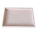 2Pcs Jewelry Display Storage Box Tray Organizer