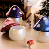 2Pcs Mushroom Box Mold for Resin Jewelry Storage Epoxy Casting w/ Lid DIY
