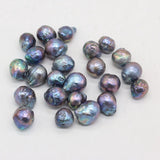 2Pcs Natural Freshwater Baroque Pearl Beads 13-15mm