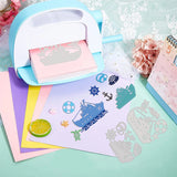 2Pcs Navy Metal Cutting Dies Warship for DIY Scrapbook Holiday Cards