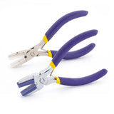 2Pcs Nylon Jaw Flat Nose Pliers for Jewelry Making