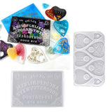 Gothic Ouija Board Planchette Resin Molds for Jewelry Making