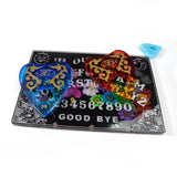 2Pcs Ouija-Board Planchette Resin Molds Epoxy Silicone Molds