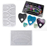 Gothic Ouija Board Planchette Resin Molds for Jewelry Making