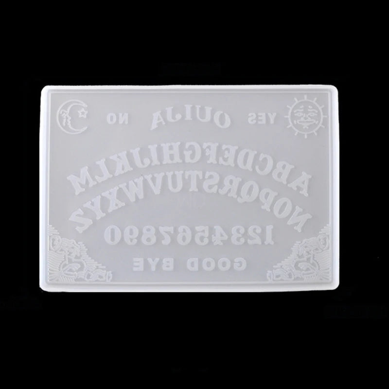 2Pcs Gothic Ouija- Board Planchette Resin Molds