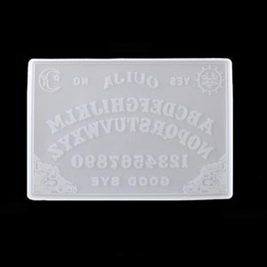 2Pcs Gothic Ouija- Board Planchette Resin Molds