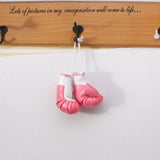 2Pcs/Pair Mini Boxing Gloves Car Pendant Home Decoration Ornaments