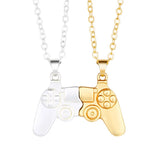 Personality Retro Game Console Handle Necklace Couples Pendant