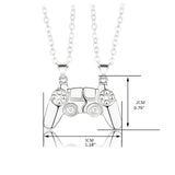 Personality Retro Game Console Handle Necklace Couples Pendant