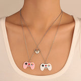 Retro Game Console Handle Necklace Male Female Necklace 13MD