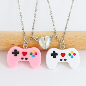 Retro Game Console Handle Necklace Male Female Necklace 13MD
