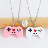Retro Game Console Handle Necklace Male Female Necklace 13MD