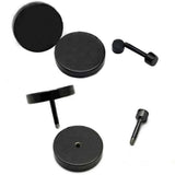 2Pcs Punk Unisex Stud Earring Barbell Piercing Earring For Men Women Gothic