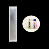2Pcs Silicone Bookmark Molds Epoxy Resin Jewelry Kit