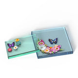 2Pcs Square & Rectangle Resin Molds for Jewelry, Soap, Flower & Insect Specimen