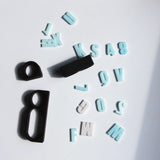 2Pcs Rings Silicone Mold Epoxy Resin DIY Jewelry Craft Making Tools