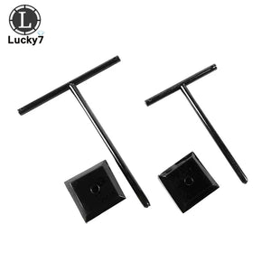 2Pcs/Set Clear Plastic Earring Jewelry Display Rack Acrylic Stud Organizer
