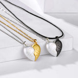 Couple Necklace Heart Magnetic Sun Moon Paired Pendant Matching Jewelry