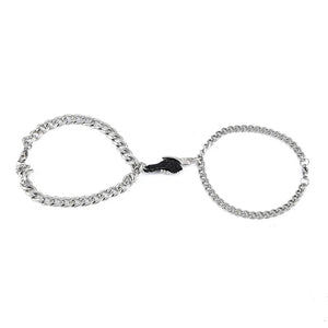 2Pcs/Set Magnet Couple Bracelets Heart Attraction Bracelet