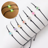 Luminous Heart I Love You Rope Bracelet Set for Couple