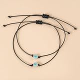 Luminous Heart I Love You Rope Bracelet Set for Couple