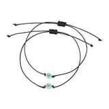 Luminous Heart I Love You Rope Bracelet Set for Couple