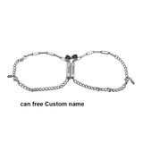Magnetic Bracelet Stainless Steel Cuban Chain Couple Bangle Gift