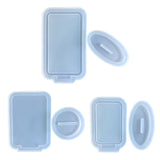 2Pcs Resin Shaker Molds for Home Wedding Ornaments Mold