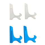 2Pcs Silicone Clock Storage Stand Mold Epoxy Resin Pictures Frame Display Stand
