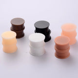 2Pcs Silicone Ear Plugs Tunnels Gauges Ear Stretcher Expander