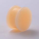 2Pcs Silicone Ear Plugs Tunnels Gauges Ear Stretcher Expander