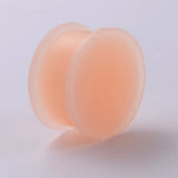 2Pcs Silicone Ear Plugs Tunnels Gauges Ear Stretcher Expander