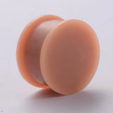2Pcs Silicone Ear Plugs Tunnels Gauges Ear Stretcher Expander