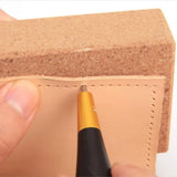 2Pcs Square Cork Insulation Sheets Natural Wooden Boards Coaster Wall Decor