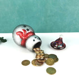 2Pcs Snowman Resin Jar Mould with Lids Silicone Mold
