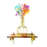 2Pcs Storage Rack Stand Silicone Mold Epoxy Resin Mold Decor Crafts DIY